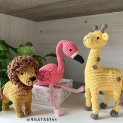 Crochet Safari Animals amigurumi pattern by RNata