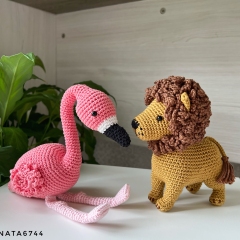 Crochet Safari Animals amigurumi pattern by RNata