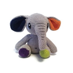Pixie Elephant amigurumi by Crochetbykim