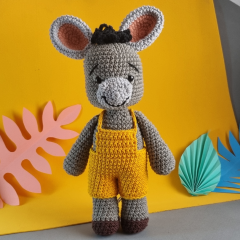 James Donkey  amigurumi pattern by Mongoreto