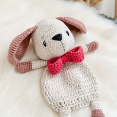 Charlie the Dog Lovey amigurumi pattern by Bluesparrow Handmade