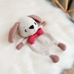 Charlie the Dog Lovey amigurumi by Bluesparrow Handmade