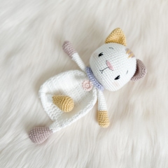 Nina the Cat Lovey amigurumi pattern by Bluesparrow Handmade