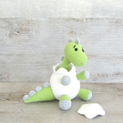 Baby Din amigurumi pattern by Tejidos con alma