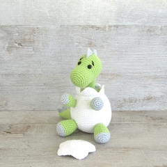 Baby Din amigurumi pattern by Tejidos con alma