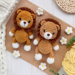 Safari plushies: 5 animals amigurumi pattern by Knit.friends