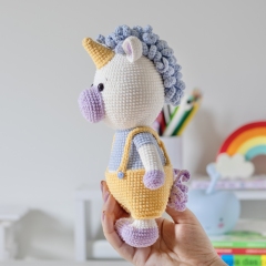 Unicorn Halley amigurumi pattern by GatoFio