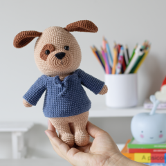 Rex, The puppy   amigurumi pattern by GatoFio