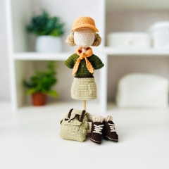 Scouts outfit amigurumi by Fluffy Tummy