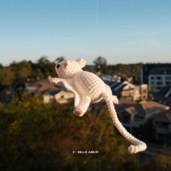 Sugar Glider Crochet Pattern amigurumi pattern by Hello Amijo