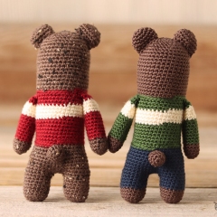 Beginner-Friendly Bear amigurumi pattern by Jen Hayes Creations