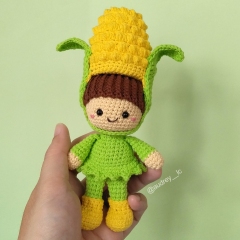 Veggie Sisters amigurumi pattern by Audrey Lilian Crochet