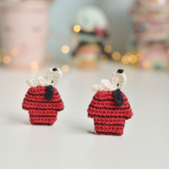 8 patterns from Snoopy amigurumi pattern by O Recuncho de Jei