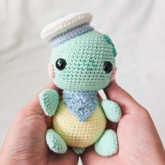 Tommy the Turtle amigurumi pattern by EMI Creations by Chloe