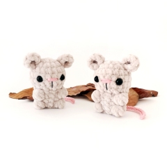 No-Sew Mouse amigurumi by Stitch by Fay