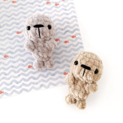 No-Sew Seal amigurumi by Stitch by Fay