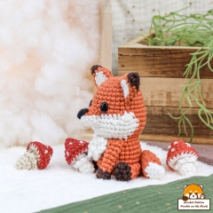 ChubBie - Ashe the the fox amigurumi pattern by Noobie On The Hook