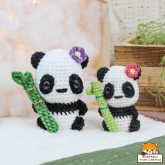 ChubBie - Mei the Panda amigurumi by Noobie On The Hook