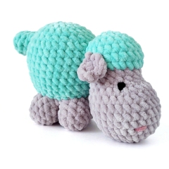 Mini Sherman the Sheep amigurumi pattern by Llama Lou Crochet