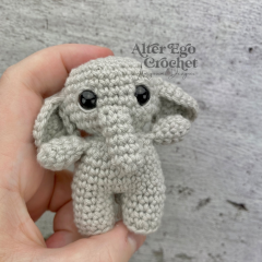 Elinor the Elephant amigurumi pattern by Alter Ego Crochet