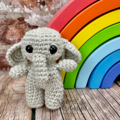 Elinor the Elephant amigurumi by Alter Ego Crochet