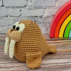 Walter the Walrus amigurumi pattern by Alter Ego Crochet