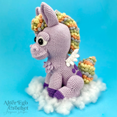 Pegasus amigurumi pattern by Alter Ego Crochet