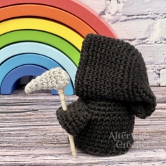 Grim Reaper cotton amigurumi by Alter Ego Crochet