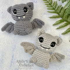 Barry the Bat amigurumi pattern by Alter Ego Crochet