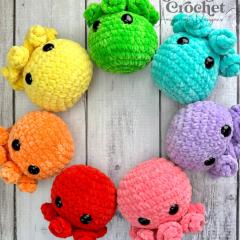 No Sew Squid Army Octopus amigurumi pattern by Alter Ego Crochet