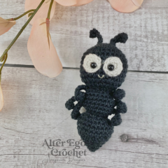 Antonio the Ant amigurumi pattern by Alter Ego Crochet