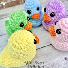 No Sew Robert the Rubber Ducky amigurumi pattern by Alter Ego Crochet