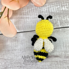 Wilson the Wasp amigurumi by Alter Ego Crochet
