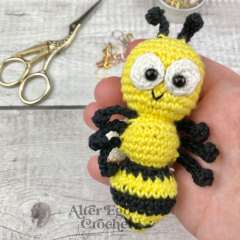 Wilson the Wasp amigurumi pattern by Alter Ego Crochet