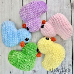 No Sew Robert the Rubber Ducky amigurumi by Alter Ego Crochet