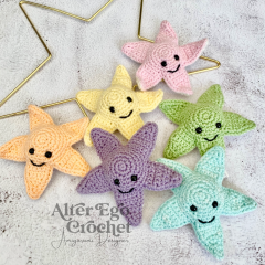 No Sew Stella the Starfish amigurumi by Alter Ego Crochet