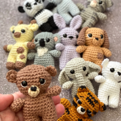 11 Pocket Friends Pattern Bundle amigurumi by Alter Ego Crochet