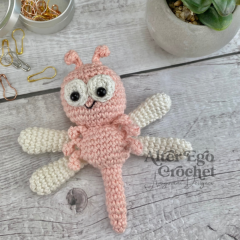 Dora the Dragonfly amigurumi pattern by Alter Ego Crochet