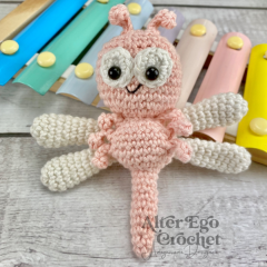 Dora the Dragonfly amigurumi by Alter Ego Crochet