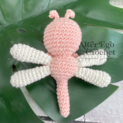 Dora the Dragonfly amigurumi pattern by Alter Ego Crochet