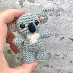 Kody the Koala Pocket Friend amigurumi pattern by Alter Ego Crochet