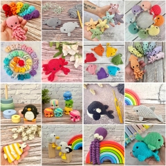 16 Sea Creatures Patterns bundle amigurumi pattern by Alter Ego Crochet