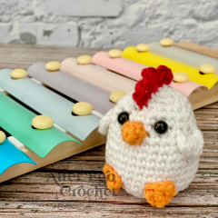 Rocky the Rooster amigurumi pattern by Alter Ego Crochet
