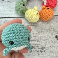 No Sew Wally the Whale amigurumi by Alter Ego Crochet