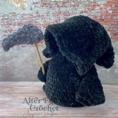 Grim Reaper cotton amigurumi pattern by Alter Ego Crochet