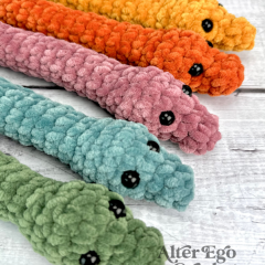 No Sew Severus Snake amigurumi by Alter Ego Crochet