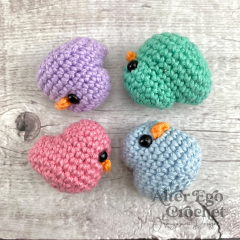 No Sew Duck Surprise Mama amigurumi pattern by Alter Ego Crochet