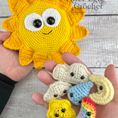 Sun Weather Surprise Mama amigurumi by Alter Ego Crochet