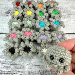 No Sew Octopus Memory Game Mama amigurumi by Alter Ego Crochet