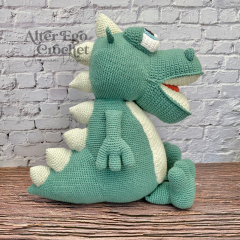 Rufus the Dragon amigurumi pattern by Alter Ego Crochet